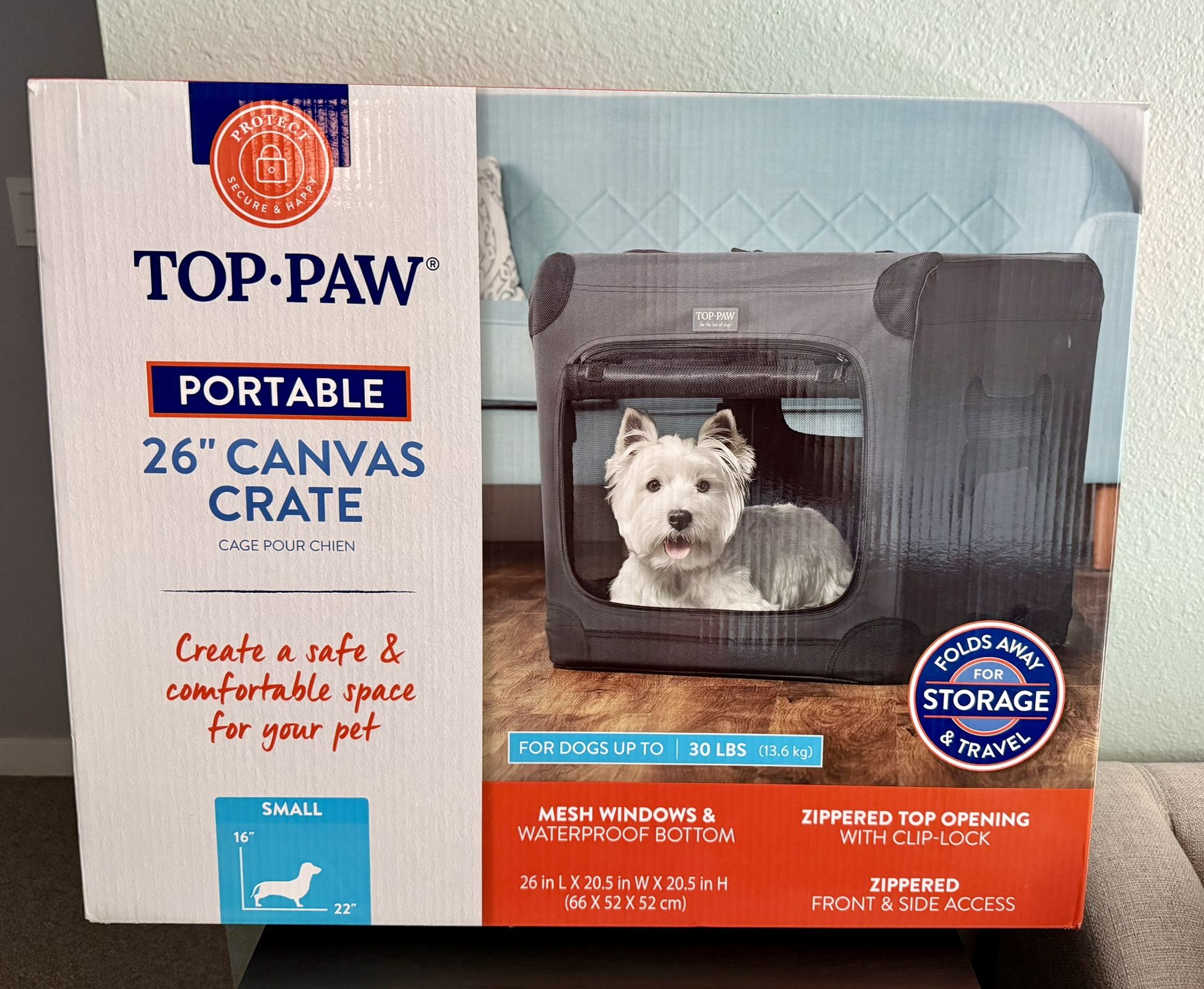 Canvas Dog Crate