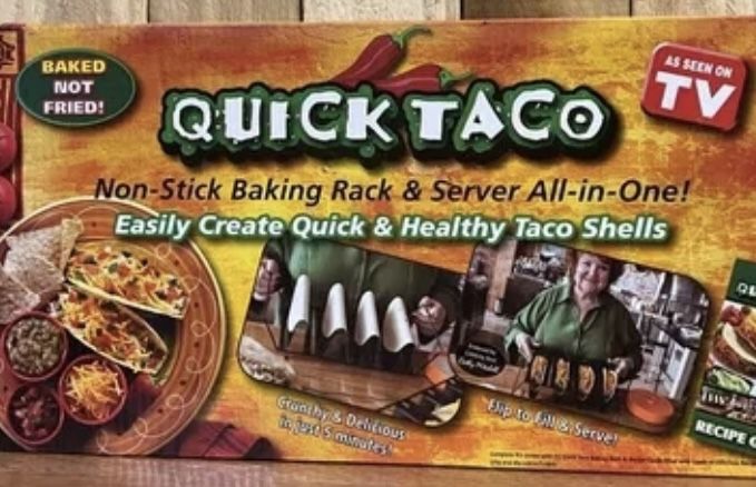 Quick Taco Non Stick Baking Rack & Server