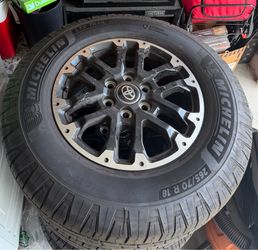 2026 Toyota Tundra tires and rims