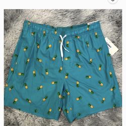 Men’s Old Navy Pineapple Swim Shorts