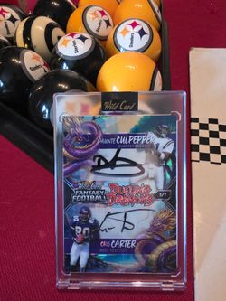 Dual auto 1/1 vikings greats