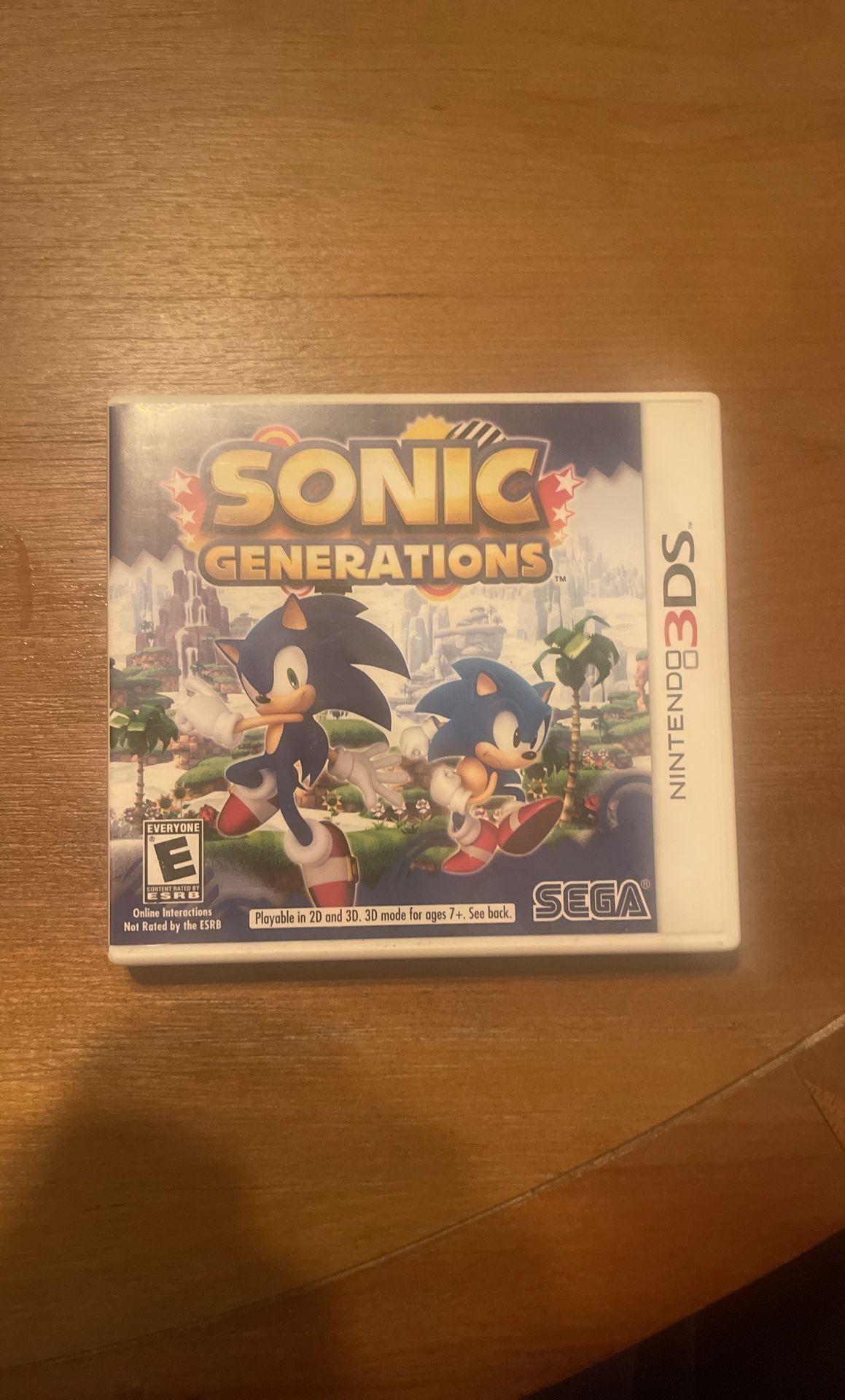 Nintendo 3ds Sonic