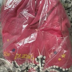 Pink Spider Hoodies