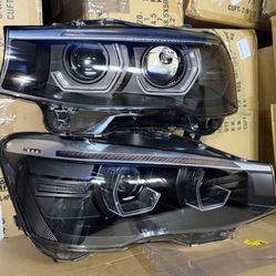 BMW 15-17 X3 / 15-18 X4 LED DRL Sequential Projector Headlights (HID Models Ony with AFS)