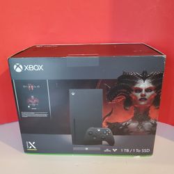 Microsoft Xbox Series X Diablo IV Bundle 1TB Video Game Console Brand New Sealed Avaialable Today  TRADES WELCOME 