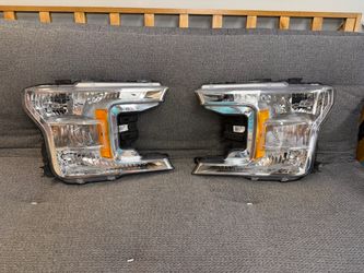 2020 Ford F-150 XLT OEM Halogen Headlights — Pair — Excellent Condition — $275 OBO