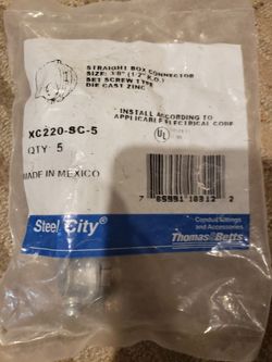 Box Connectors $2 Per Bag