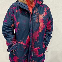 🧥 Columbia Women’s Interchange 3-in-1 Ski Jacket – Size M – Navy/Pink & Coral Combo 🧥 💲 $90 (or best offer)