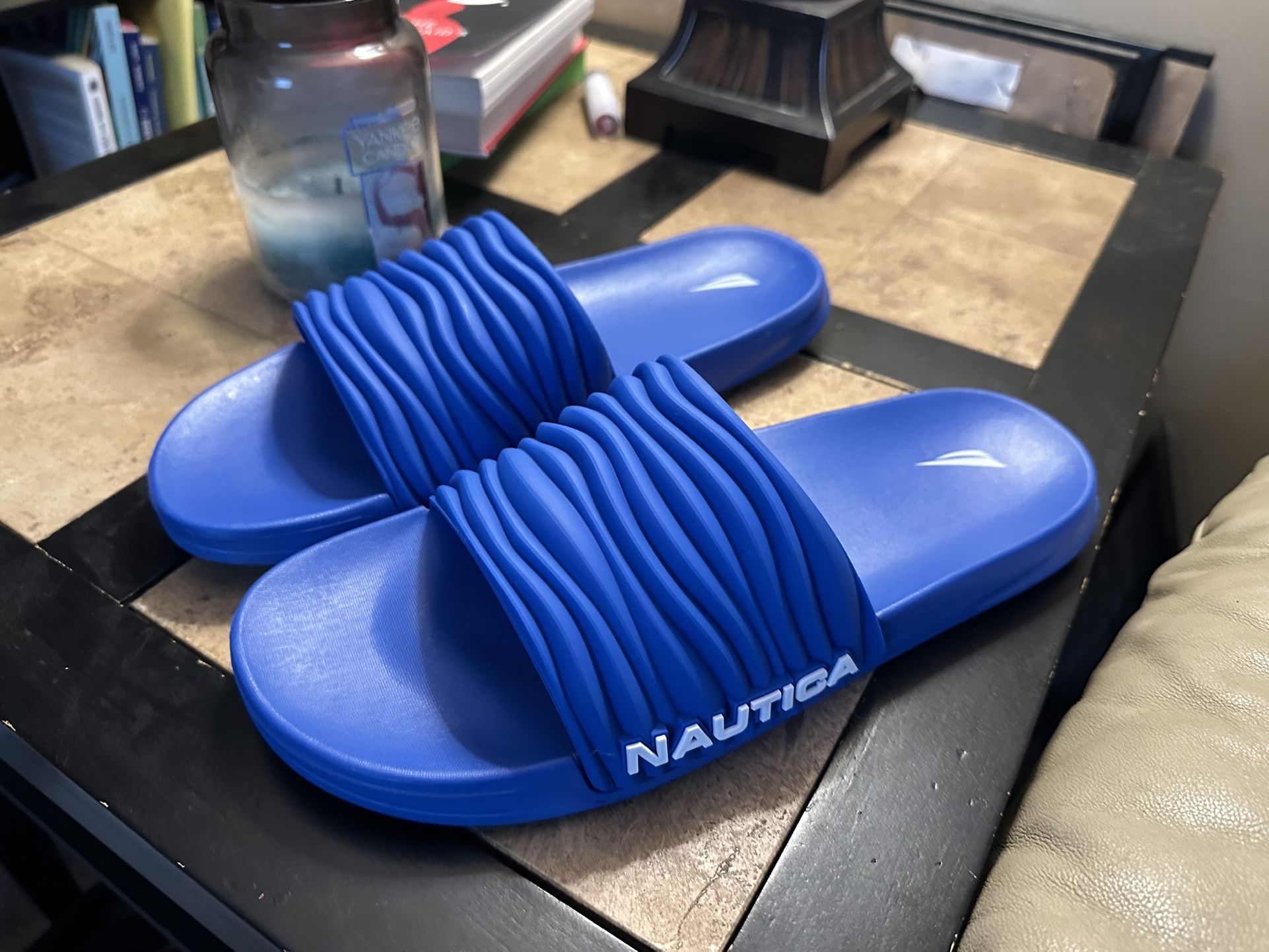 Mens Nautica Slides (New!!  /  Size: 12)