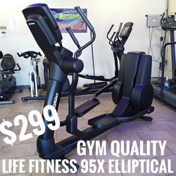 95x elliptical commercial grade $299cash price plus taxes