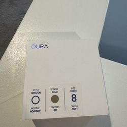 OURA Ring 3 Gold Size 8