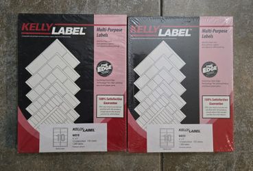 4x2inch, 1000 Labels