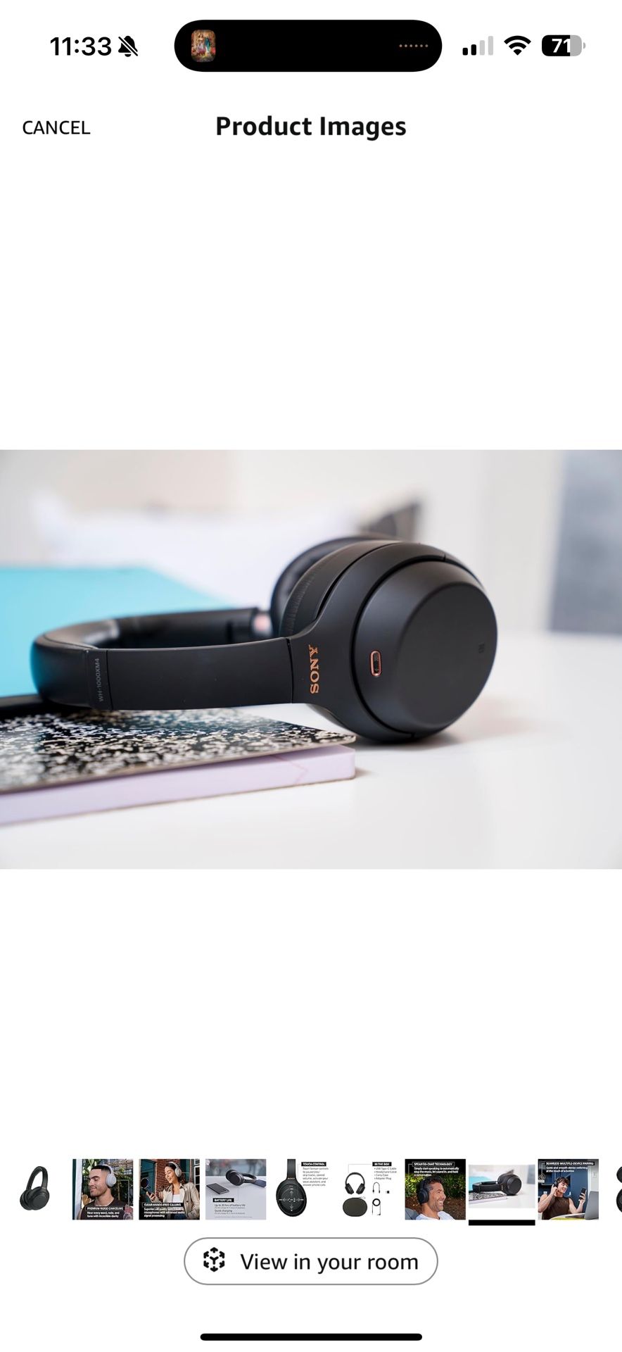 Brand new Unopened Sony WH-1000XM4 wireless and noise canceling headphones for sale