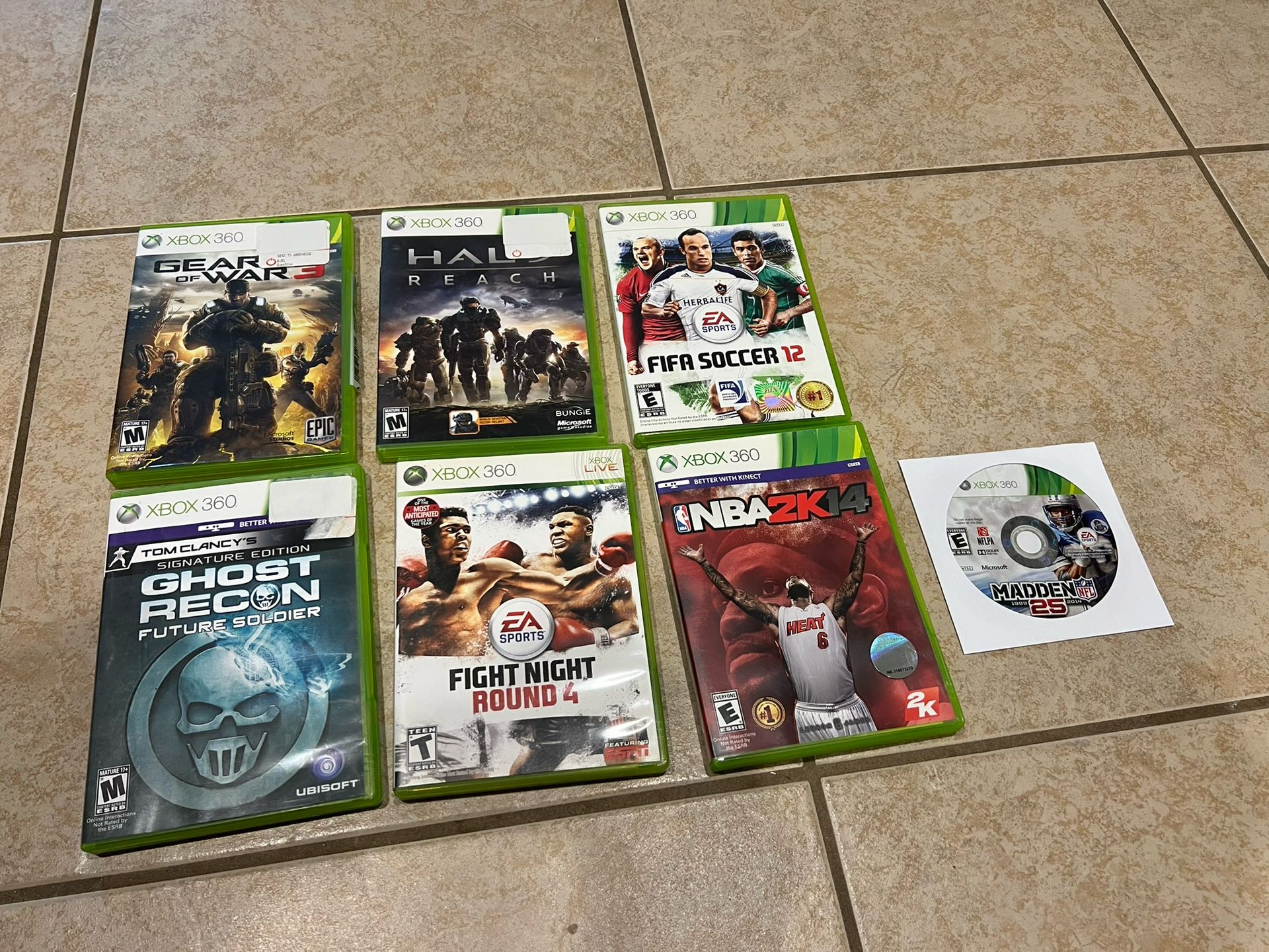 Xbox 360 Video Games