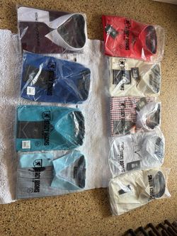 9 Stacy Adams Dress Shirts
