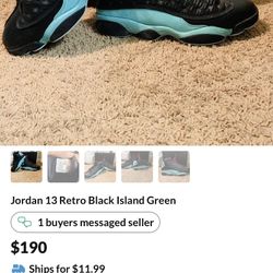 Island Green Retro 13s 