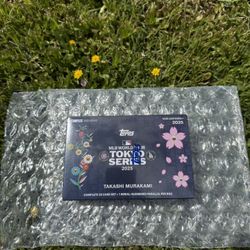 TAKASHI MURAKAMI + MLB WORLD TOUR TOKYO SERIES 2025 TOPPS TRADING CARDS BOX SET