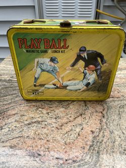 1969 Vintage Play Ball Lunch Box