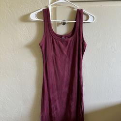 Burgundy Dress