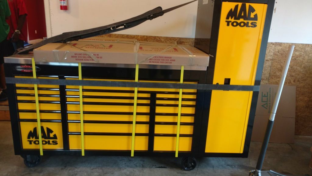 MAC Tech 1000 19 Bay Toolbox & Side Cabinet