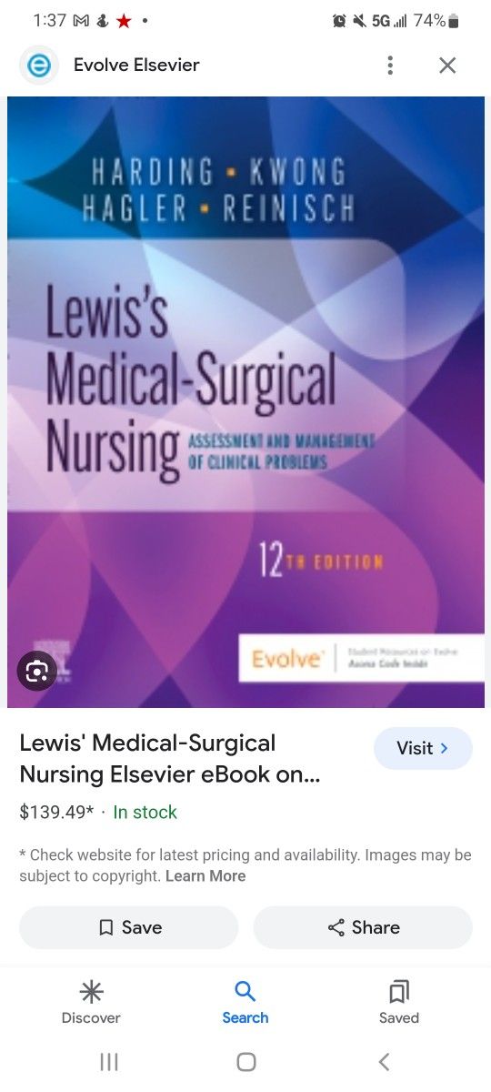 Lewis's Medical Surgical Nursing 12th Edition (PDF)