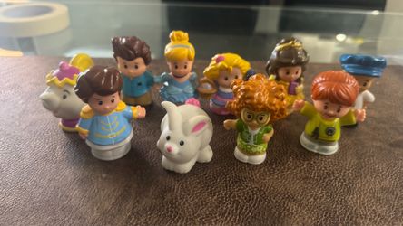 Lot of 10 Fisher-Price Little People - Disney Princess & Friends Figures