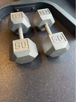 50 lb dumbbells