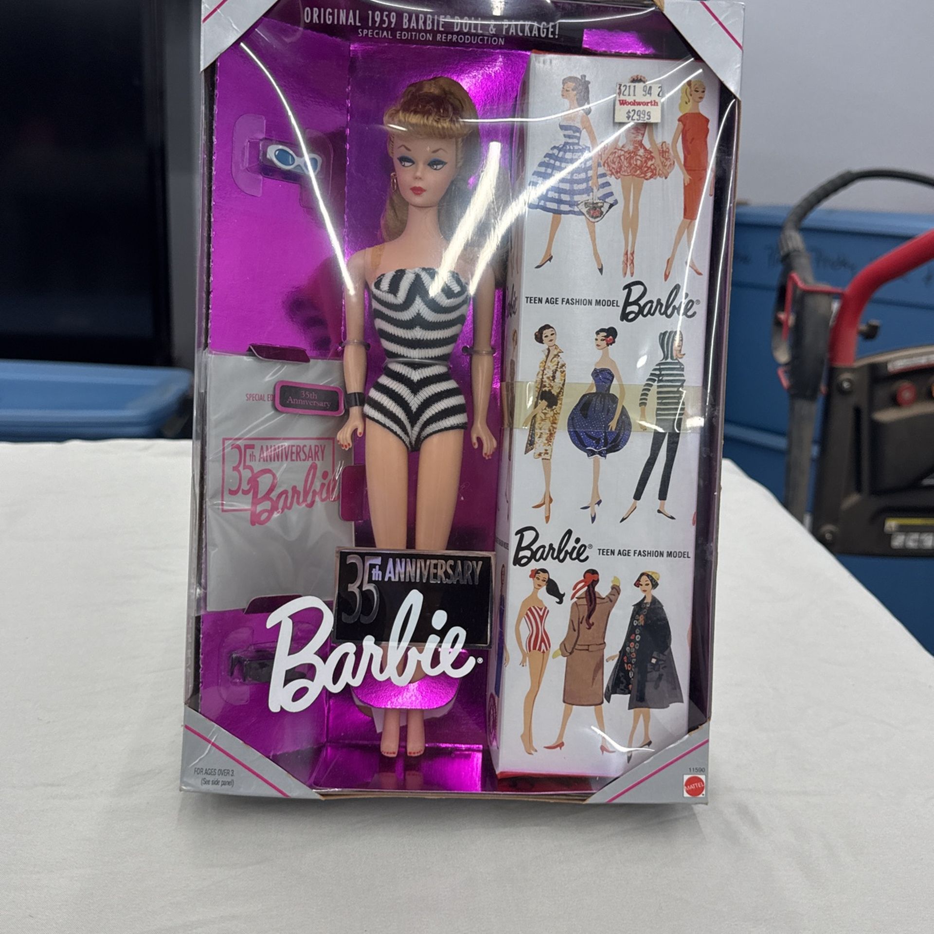 1995 Barbie Doll & Package Reproduction