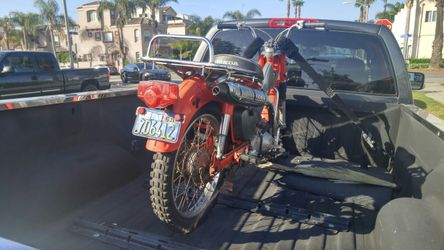 1971 ct90 honda trail bike red