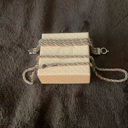 Beautiful Bracelet and necklace Stainless Steel Won’t tarnish