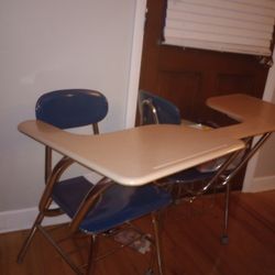 Two School Chairs