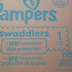 Pampers swaddlers Size 1