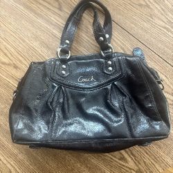 Leather Coach Bag