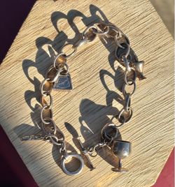Sterling Charm Bracelet