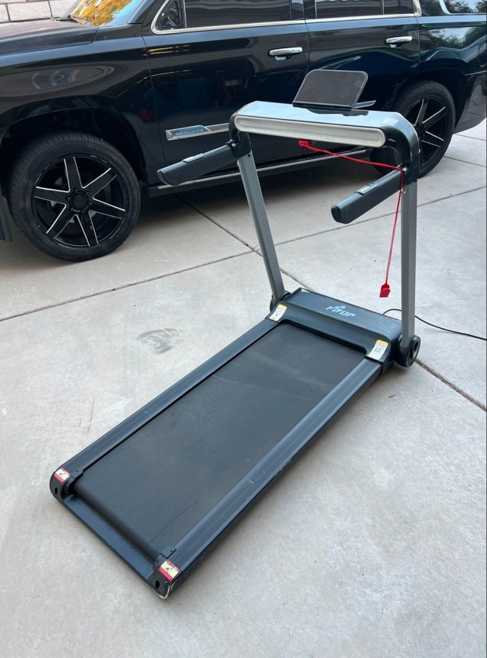 Electric Treadmill Fisup Foldable Treadmill Motorised Treadmill