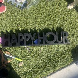 Happy Hour Home Decor Piece 
