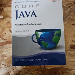Core Java Volume 1- Fundamentals