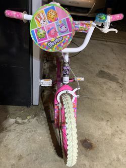 Girls Shopkins Bike