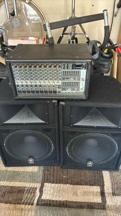 Europower PMP 2000 PA 15 inch Yamaha speakers