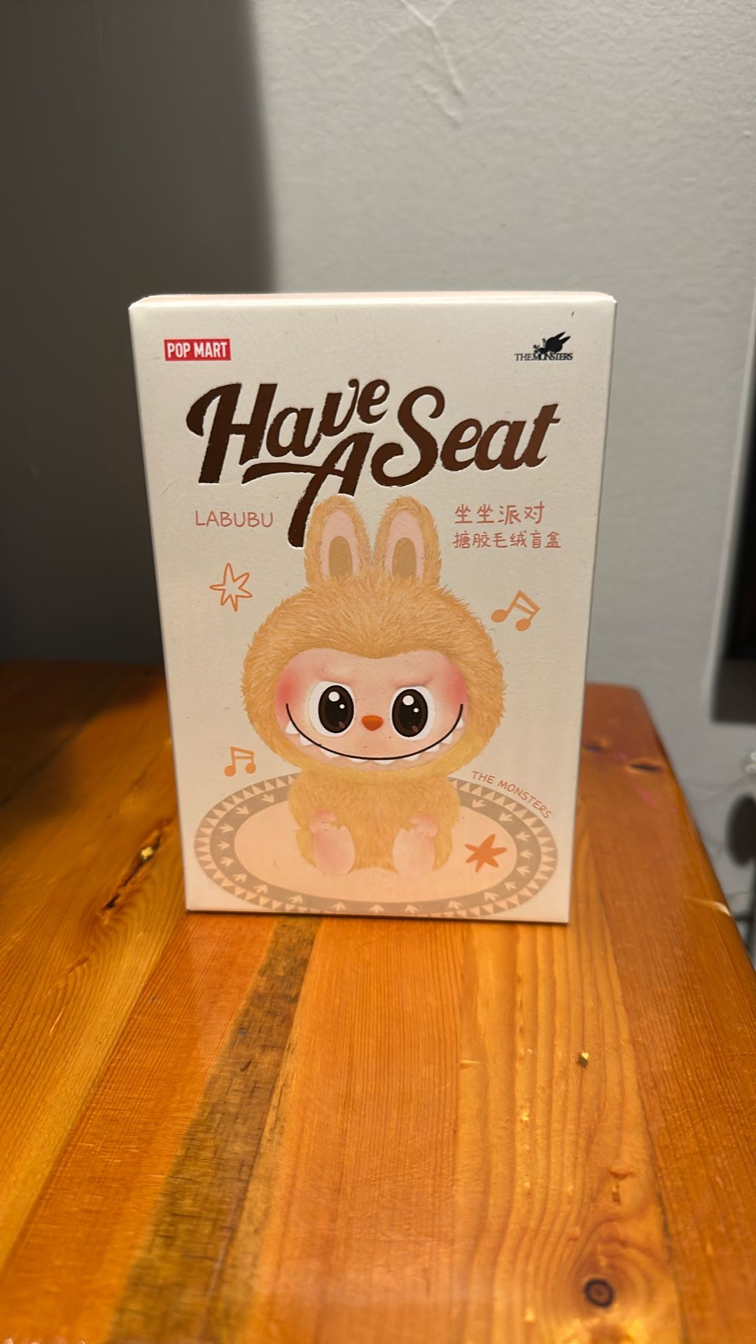 Labubu Have A Seat Unopened Hehe