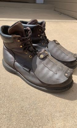 Red Wing 4483 Steel Toe, met guard, size 10