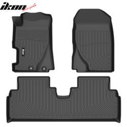 Fits 2001-2005 Honda Civic Sedan 3D Anti-Slip Floor Mats All Weather TPE Carpet 3PCS