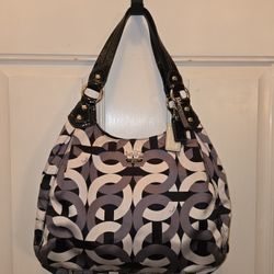 COACH MADISON OP ART HOBO