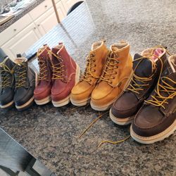 Work Boots New From Leon Guanajuato Mexico 