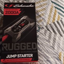 Schumacher 2000A Rugged Jump Starter 