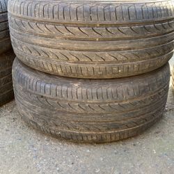 Pair Of 235 50 18 Sentury Tires 
