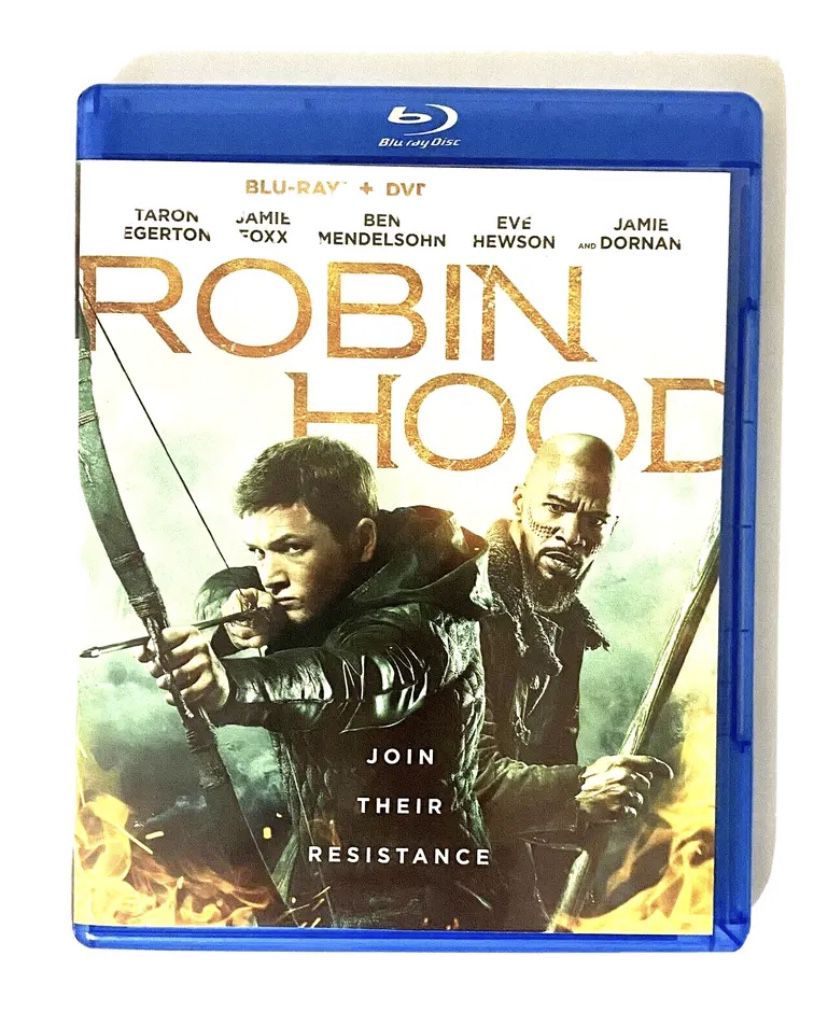 Robin Hood Blu Ray + DVD 2018 Condition is Pre Owned Good