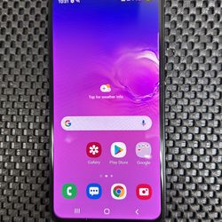 Samsung Galaxy S10 E 256GB locked ATT only slight screen burn
