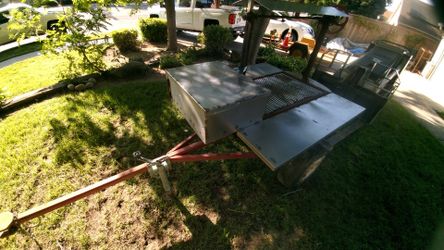 Stainless Steel Bbq Tow Behind