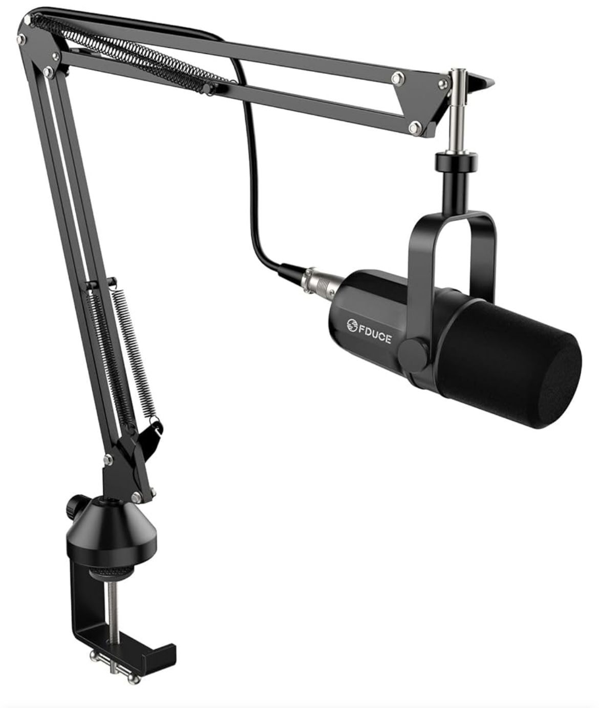 FDUCE XLR Dynamic Microphone for Vocal Recording, Podcasting, Gaming